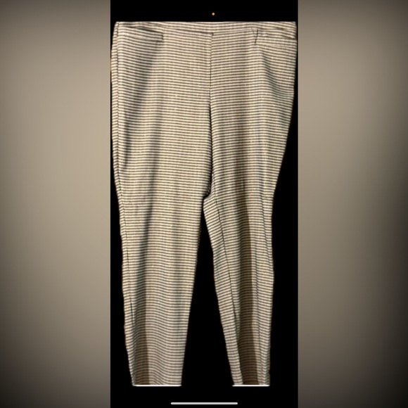 Kim Rogers Houndstooth Black and White Pants - Picture 1 of 4